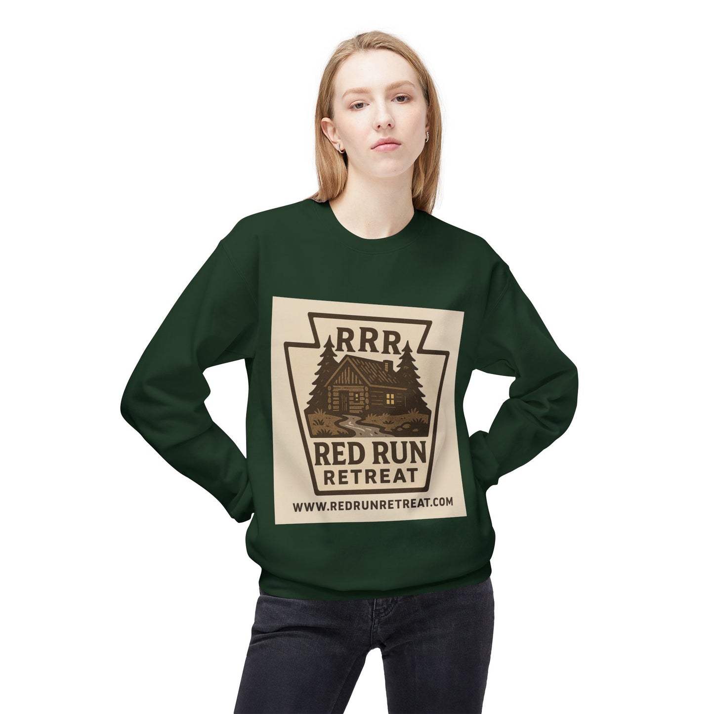Cozy Retreat Sweatshirt | Vintage Cabin Escape | Perfect for Relaxation, Fall Gatherings, Camping Adventures, Gift Ideas